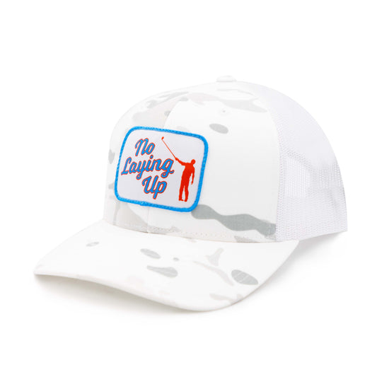 NLU Retro Patch Hat | White Multicam (2023 edition)