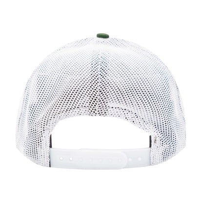 NLU Custom Airline Trucker Hat | Camo w/ White Mesh & Red/White/Blue Patch