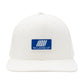 NLU Airline Snapback Hat | White with Blue & White Patch