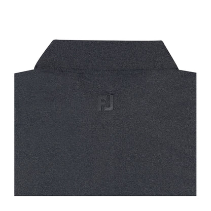 NLU x FJ Solid Lisle Polo | Charcoal (Traditional Fit)