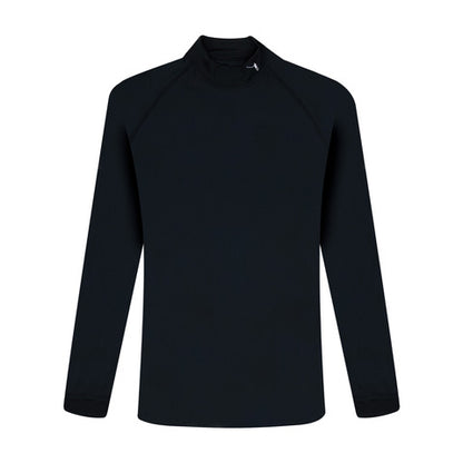 NLU x FJ Performance Golf Mock | Long Sleeve | Black