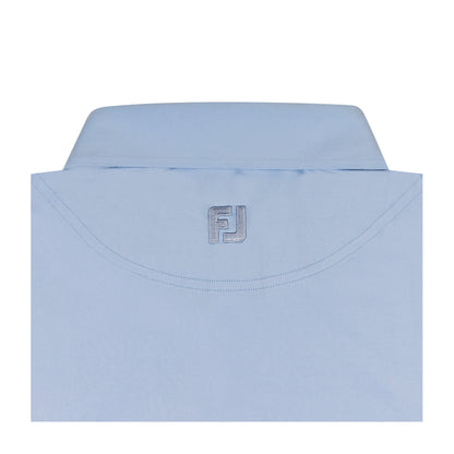 NLU x FJ Solid Lisle Polo | Sky Blue (Traditional Fit)
