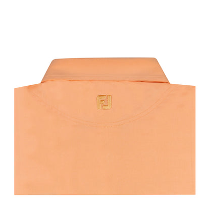 NLU x FJ Solid Lisle Polo | Sunset (Traditional Fit)