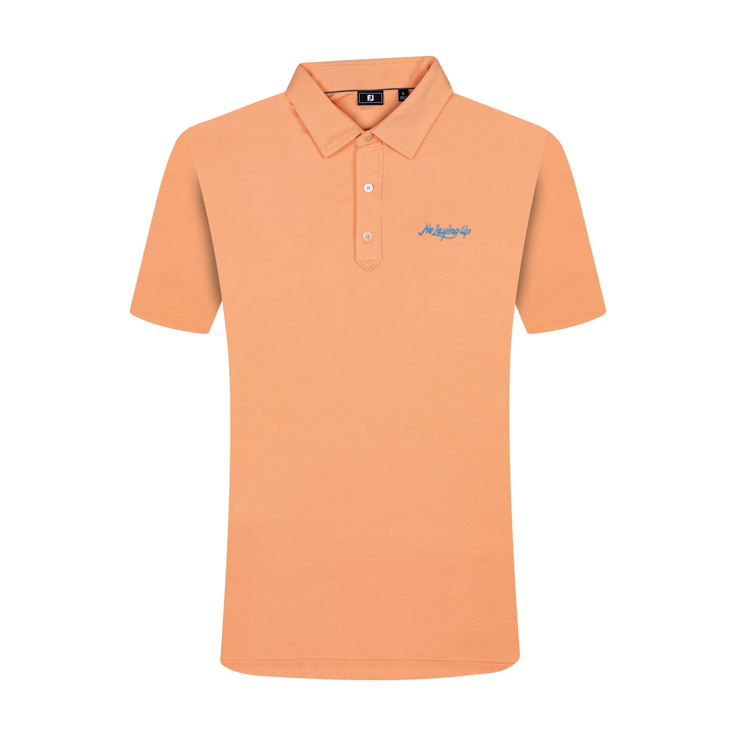 NLU x FJ Solid Lisle Polo | Sunset (Traditional Fit)