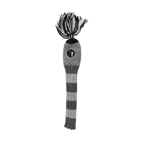 NLU x Fore Ewe Knit Fairway Headcover | Grey, Charcoal, & White