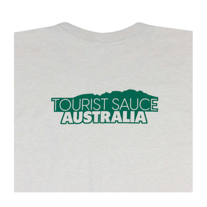 Tourist Sauce 9: Australia Logo T-shirt | Sand