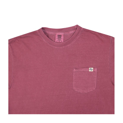 No Laying Up Minimalist Pocket T-shirt | Brick Red