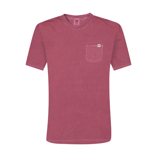 No Laying Up Minimalist Pocket T-shirt | Brick Red