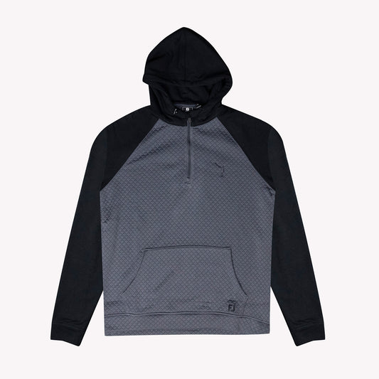 NLU X FJ Links Hoodie | Black w/ Charcoal
