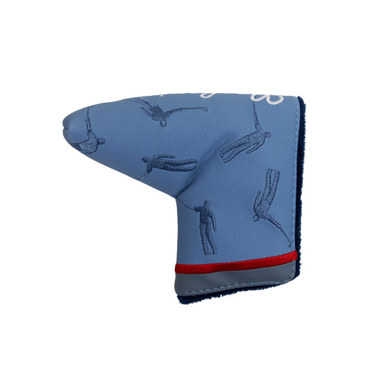 NLU x Handcrafted Golf Blade Putter Cover | Light Blue