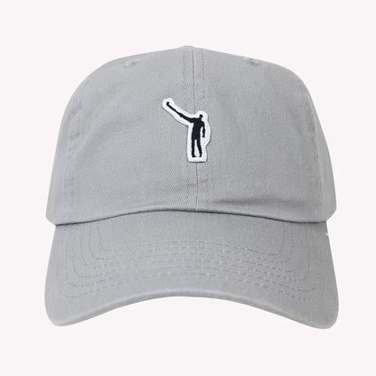 No Laying Up Cototn Dad Hat | Light Grey w/ Wayward Drive Micropatch