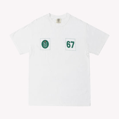 The No Laying Up Caddie Bib T-Shirt | White