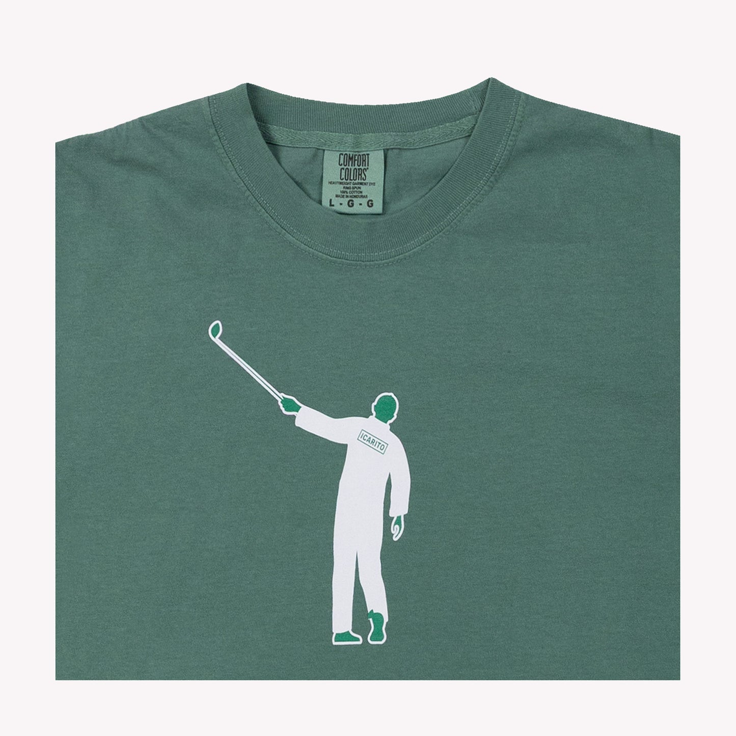 The No Laying Up Wayward Caddie T-Shirt | GREEN