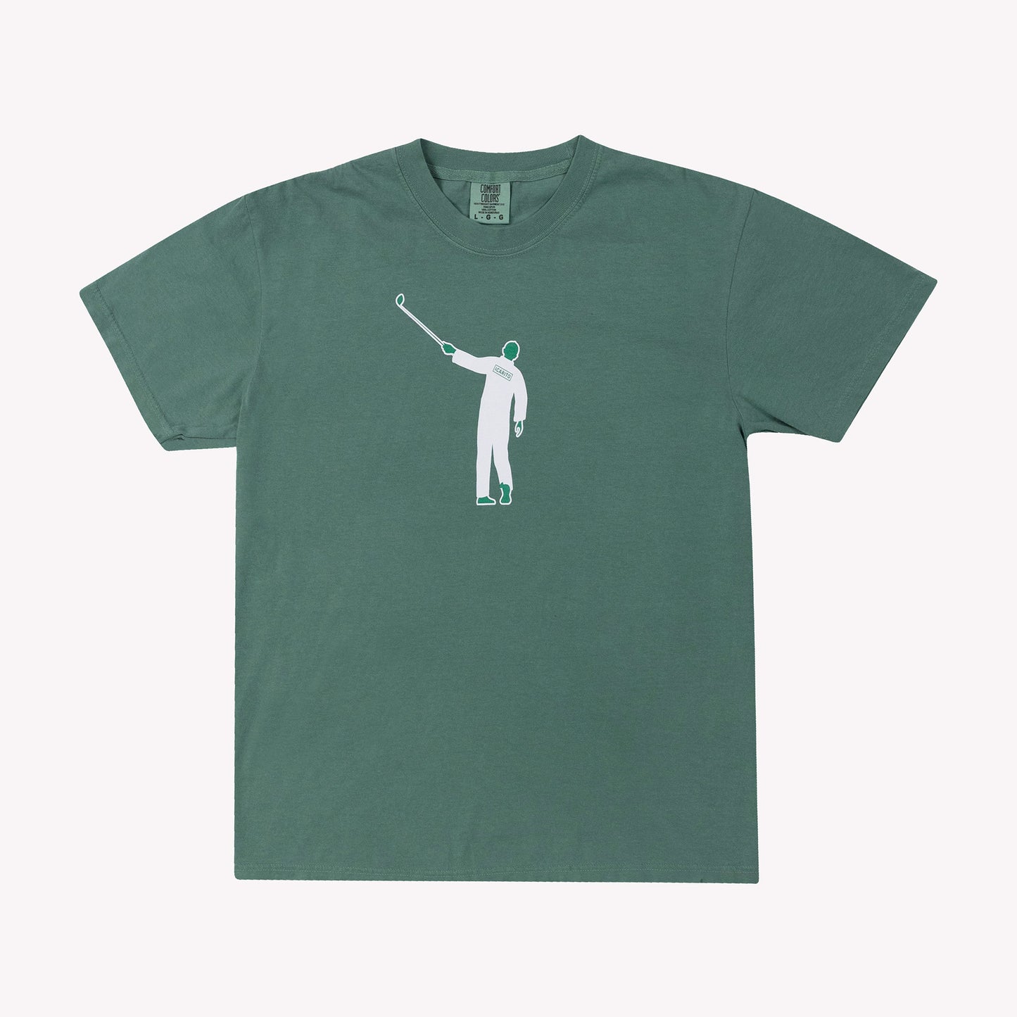 The No Laying Up Wayward Caddie T-Shirt | GREEN