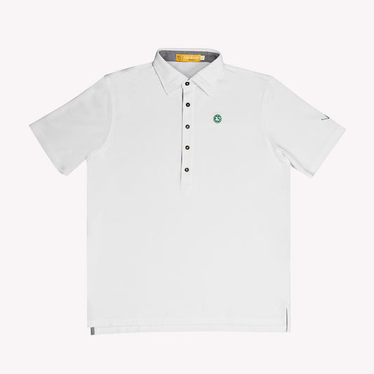 NLU x ESF Field Day Ford 5-Button Polo | White