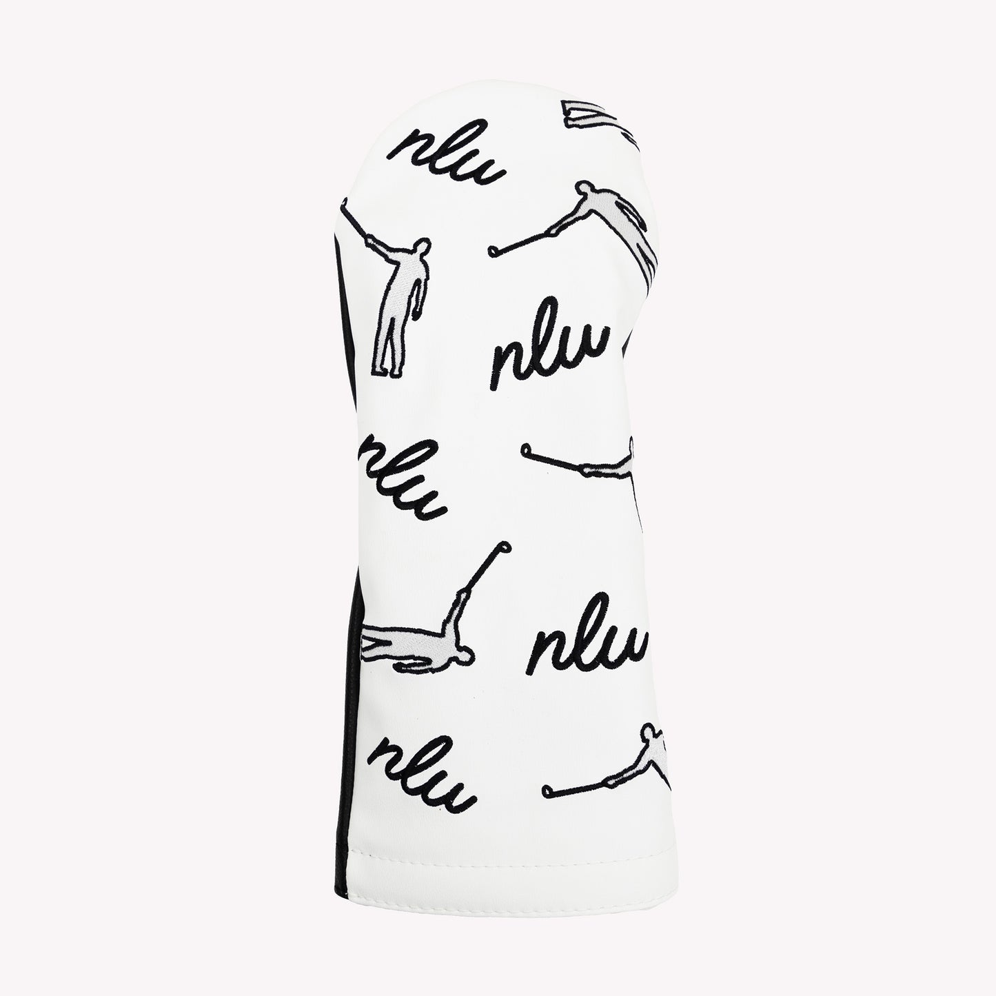 NLU x Handcrafted Golf Dancing Waywards Driver Headcover | Black & Silver