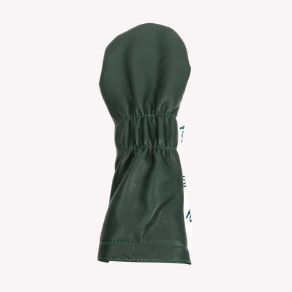 NLU x Handcrafted Golf Dancing Waywards Driver Headcover | Green & Silver