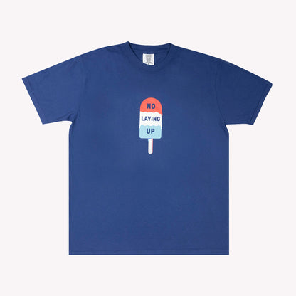 No Laying Up Popsicle T-shirt | Blue