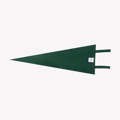 No Laying Up x Oxford Pennant Original Felt Pennant | Forest Green