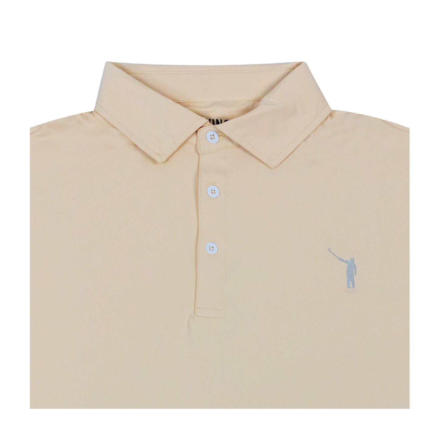 NLU Performance Polo | Tan w/ Sand