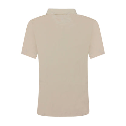 NLU Performance Polo | Tan w/ Black