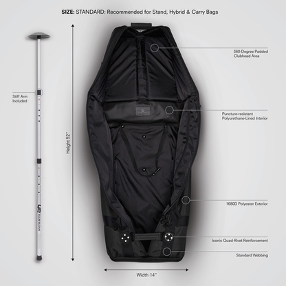 No Laying Up x Club Glove Club Traveler | Black No Laying Up x Club Glove Club Traveler | Black