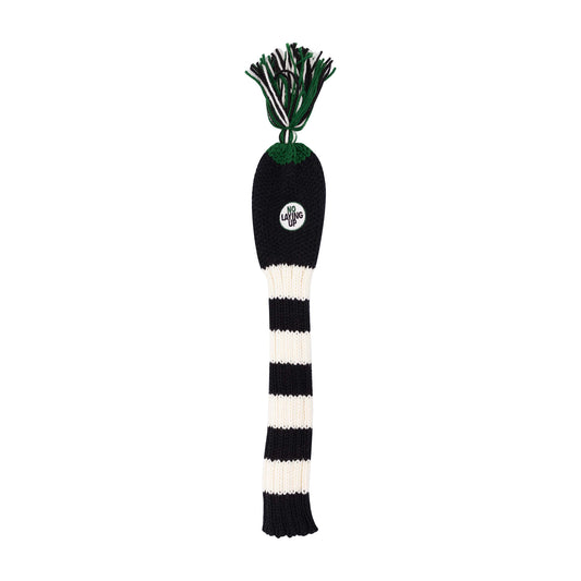 NLU x Fore Ewe Knit Driver Headcover with Tassel | Green, Black, and White