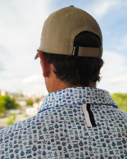 NLU x Rhoback Performance Polo | The TrapDraw