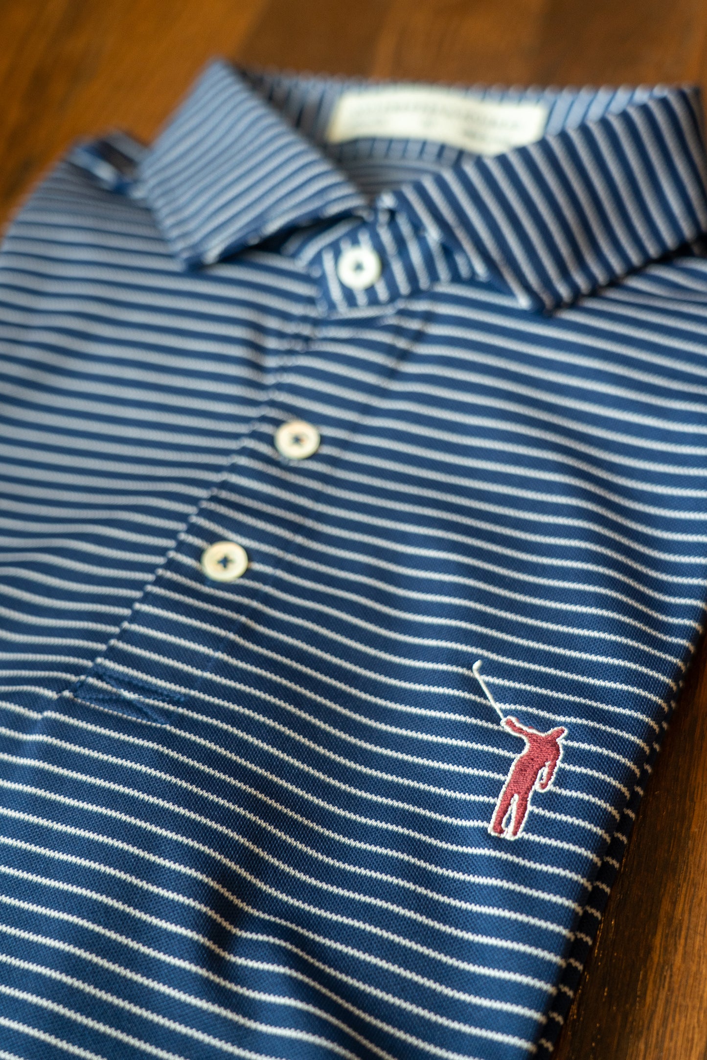 NLU x H&B Gordon Polo | Navy & White