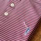 NLU x H&B Gordon Polo | Vintage Claret & White