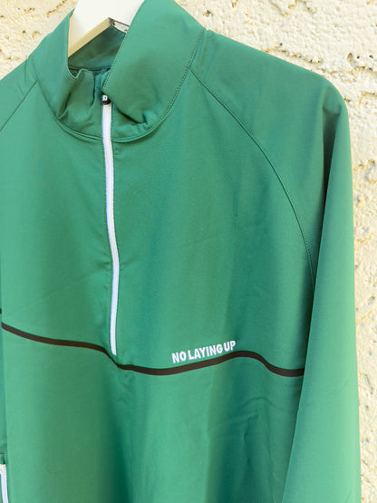 NLU x FJ Zephyr Windshirt | Forest Green