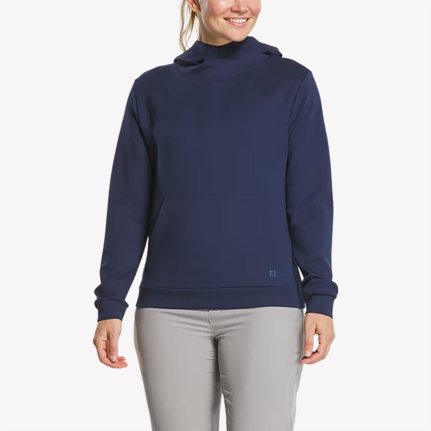 NLU x FJ Women's Cowl Hoodie | Navy