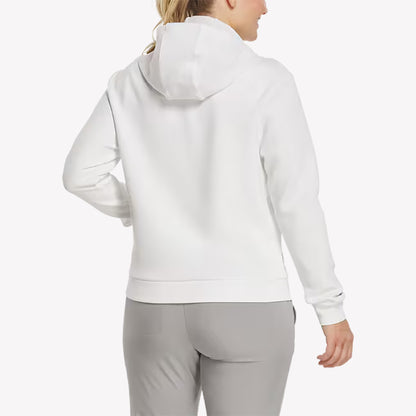 NLU x FJ Women's Cowl Hoodie | White