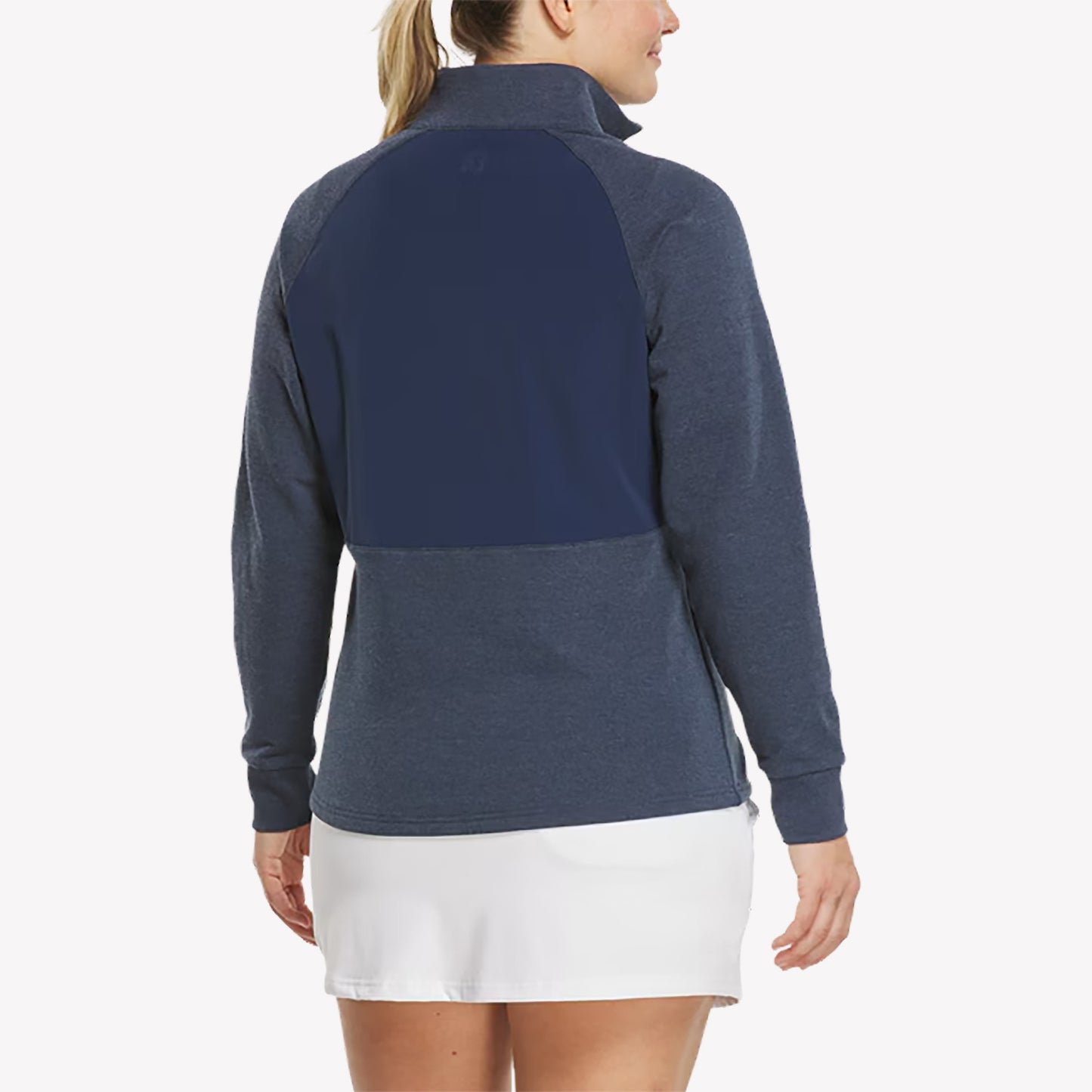 NLU x FJ Women's Hybrid Quarter Zip | Navy