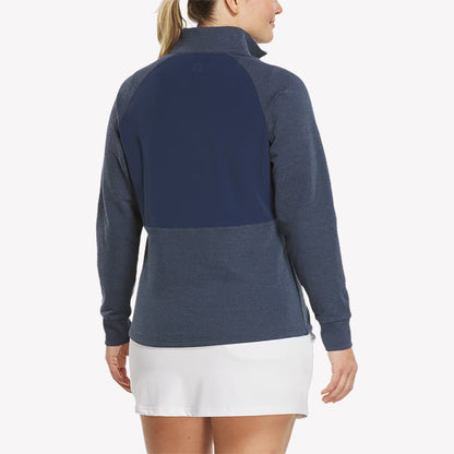 NLU x FJ Women's Hybrid Quarter Zip | Navy