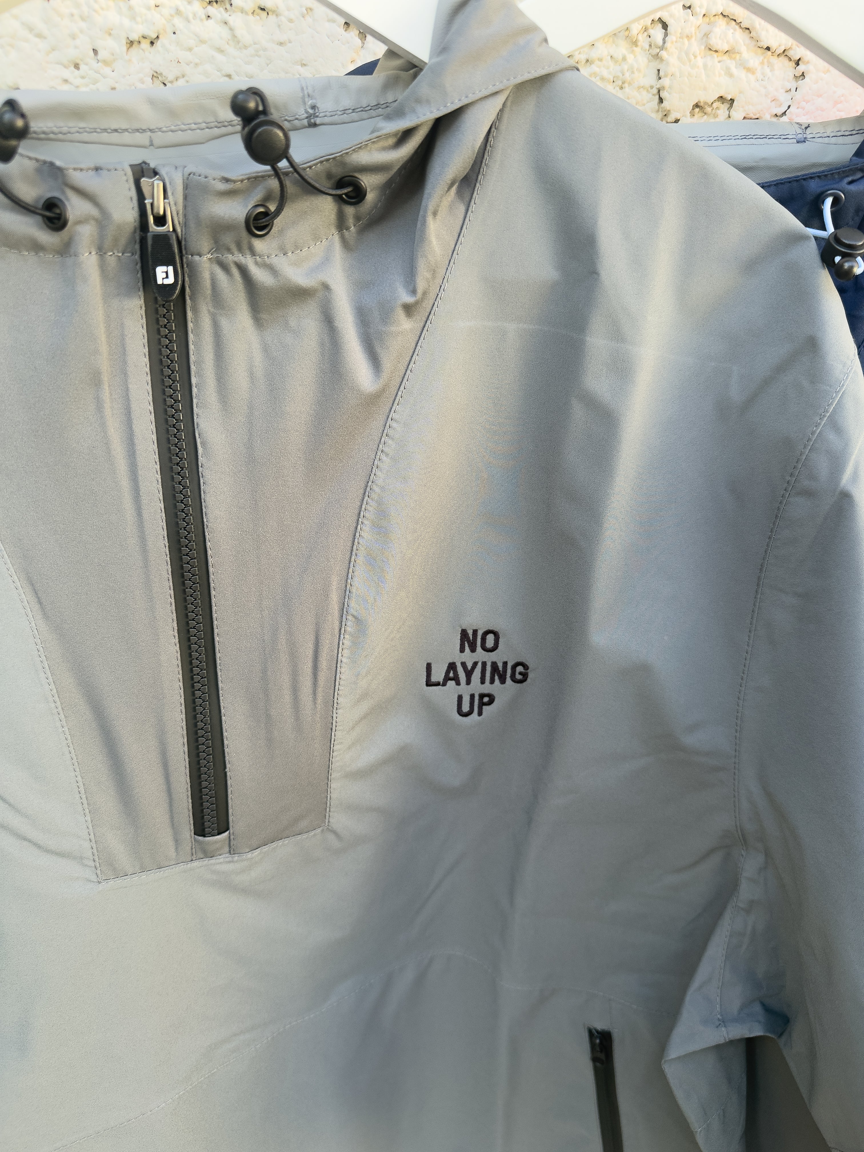 NLU x FJ Hydrolite X Rain Hoodie | Charcoal – No Laying Up