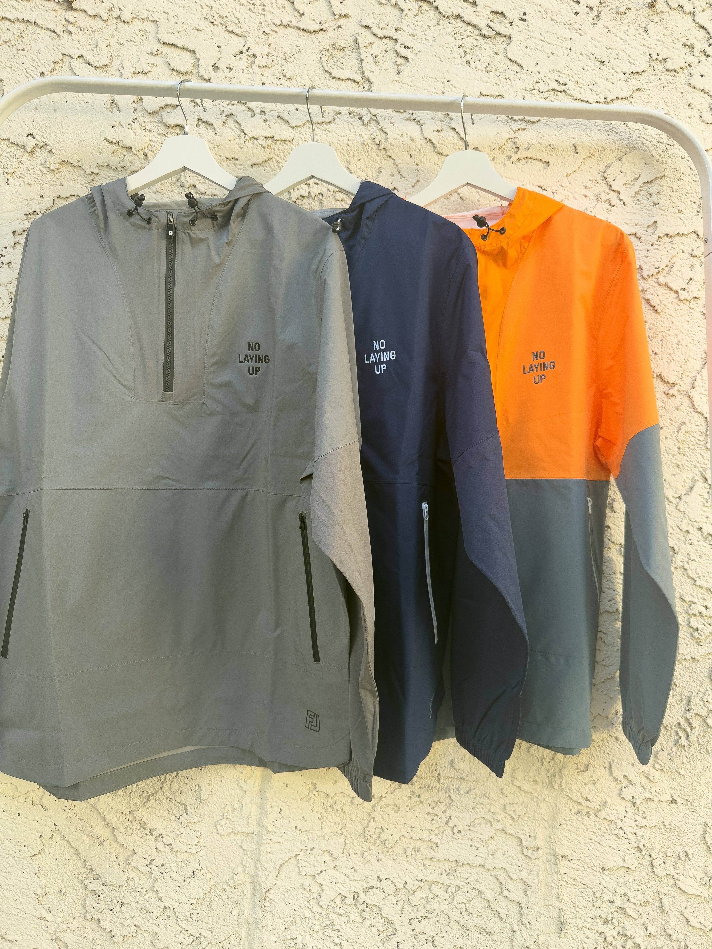 NLU x FJ Hydrolite X Rain Hoodie | Charcoal – No Laying Up