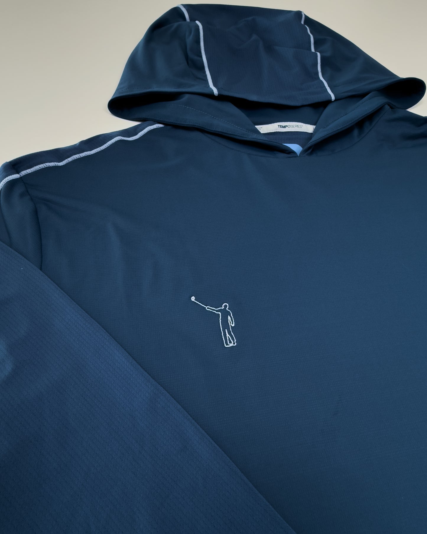 NLU x FJ TempoSeries Blocked Sun Hoodie | Denim