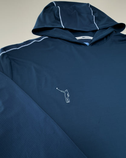 NLU x FJ TempoSeries Blocked Sun Hoodie | Denim