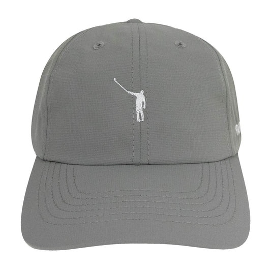 The No Laying Up Nest Member Hat w/ Wayward and Script Logos | Frost Grey w/ Sand
