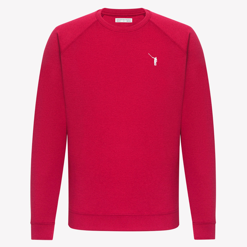 NLU + H&B Smith Sweatshirt | Sunday Red w/ White