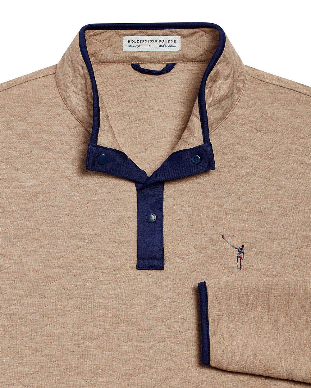 NLU + H&B Sullivan Pullover | Heathered Rye