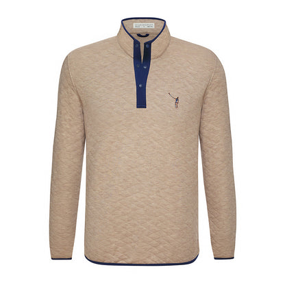 NLU + H&B Sullivan Pullover | Heathered Rye