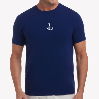 NLU x H&B Mason T-Shirt | Navy w/ Wayward & NLU Initials