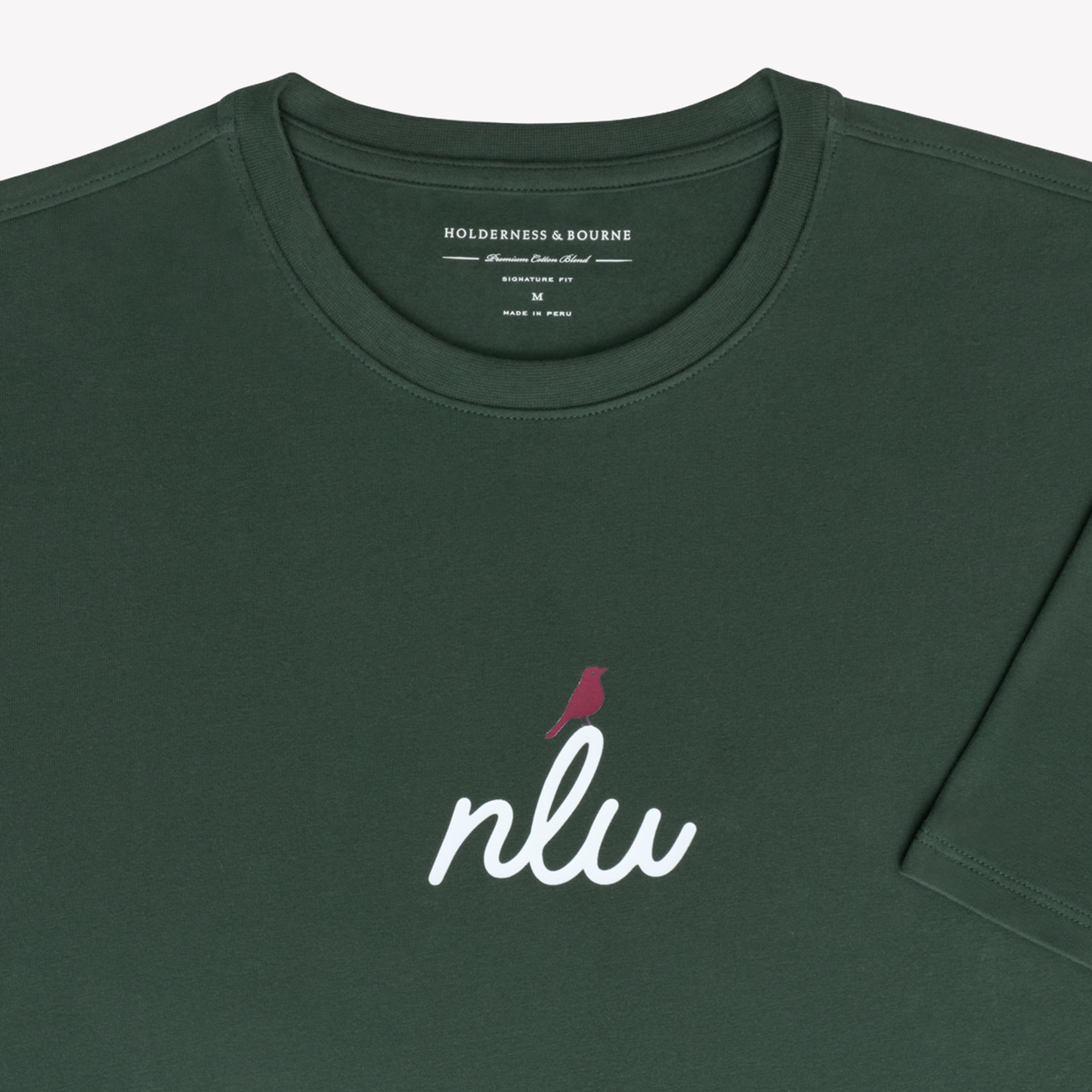 NLU x H&B Mason T-Shirt | Cypress Green