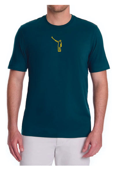 NLU x H&B Mason T-Shirt | Deep Teal