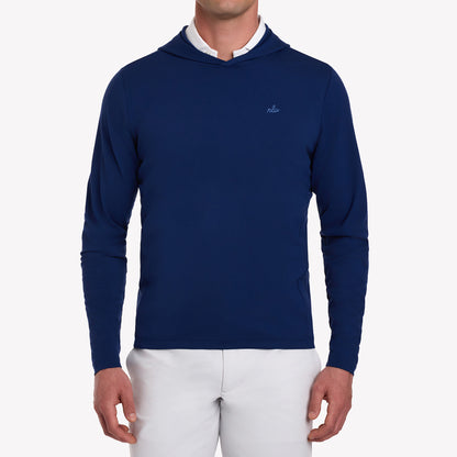 NLU + H&B Jackson Hoodie | Navy W/ NLU Script Initials