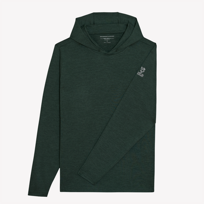 NLU + H&B Stowe Hoodie | Heathered Cypress