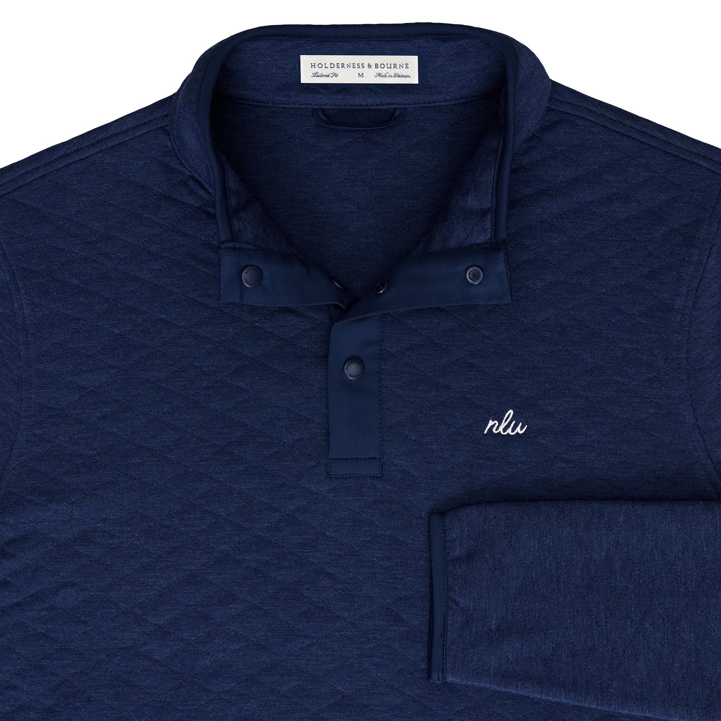 NLU x H&B Sullivan Pullover | Heathered Navy