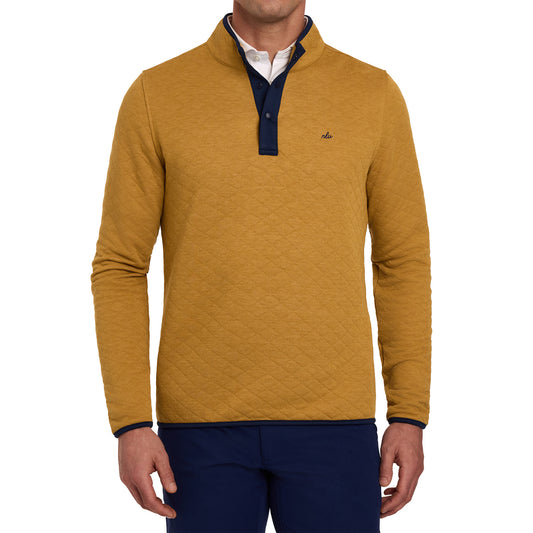 NLU x H&B Sullivan Pullover | Heathered Saffron